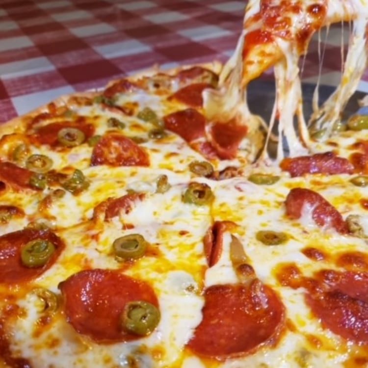 Dirty Pepperoni Pizza.